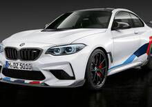 BMW M2 Competition, gli accessori originali M Performance Parts