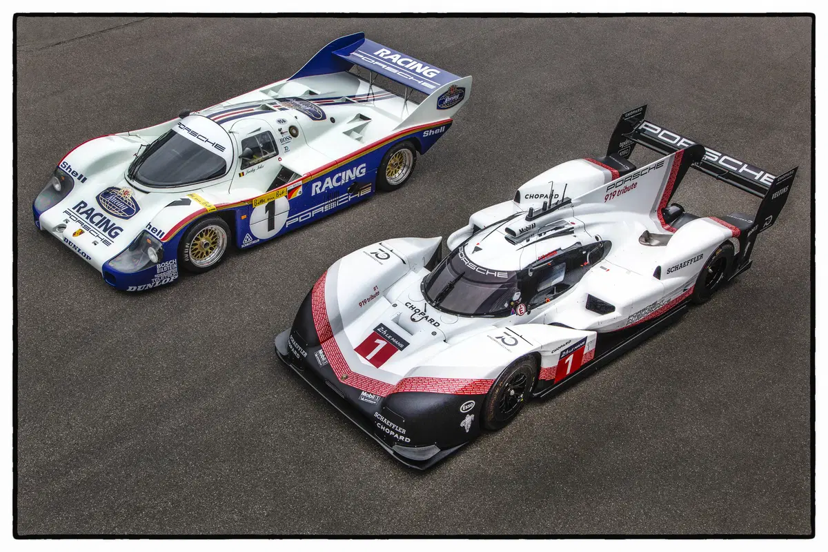 Porsche 919 Hybrid Evo e 956 C, il dream team al Nürburgring per la 24 Ore (2)