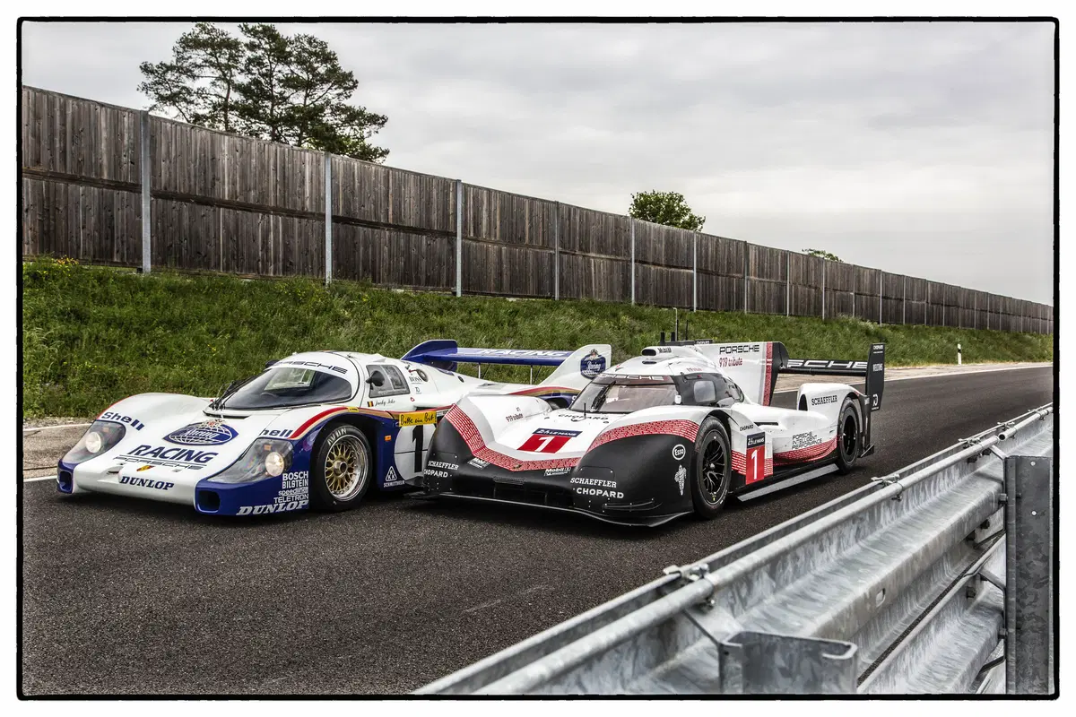 Porsche 919 Hybrid Evo e 956 C, il dream team al Nürburgring per la 24 Ore (5)