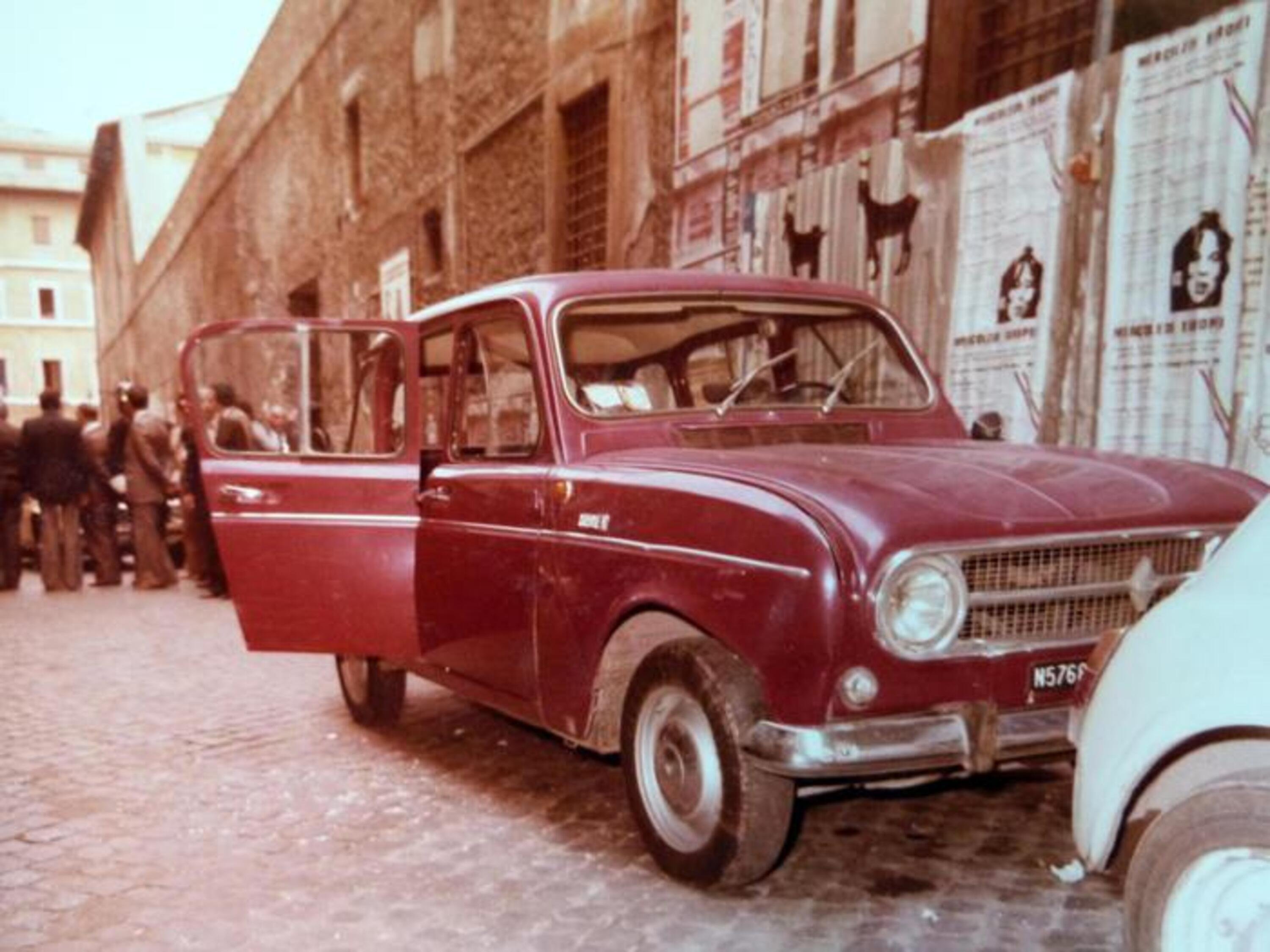 La Renault 4 di Aldo Moro, il simbolo degli anni di piombo