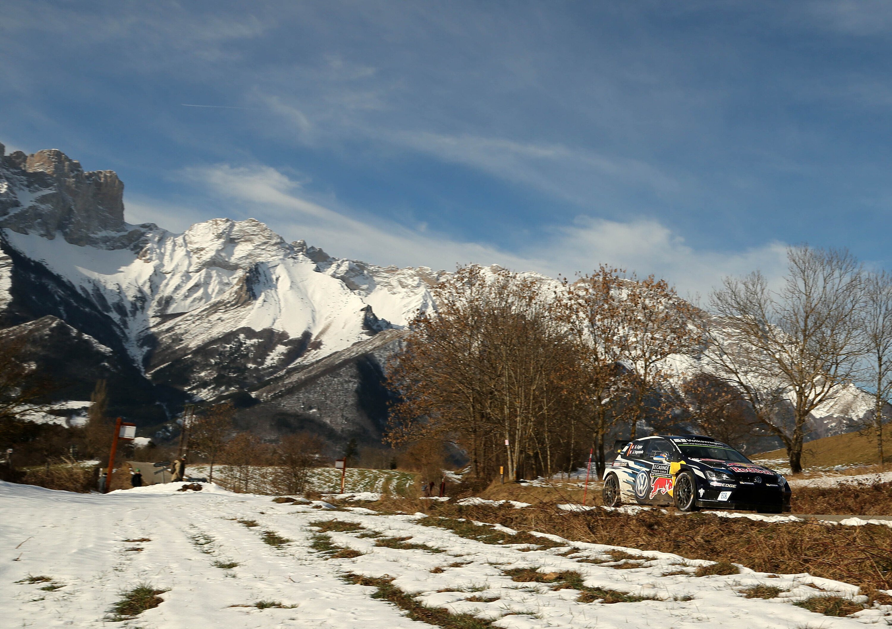 WRC16 Monte-Carlo. A Fondo di Ogier (VW) nel finale di Day 1
