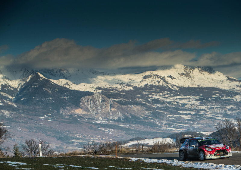 Kris Meeke in azione su Citroen DS3