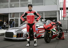 Carlos Checa con Audi al Nürburgring 