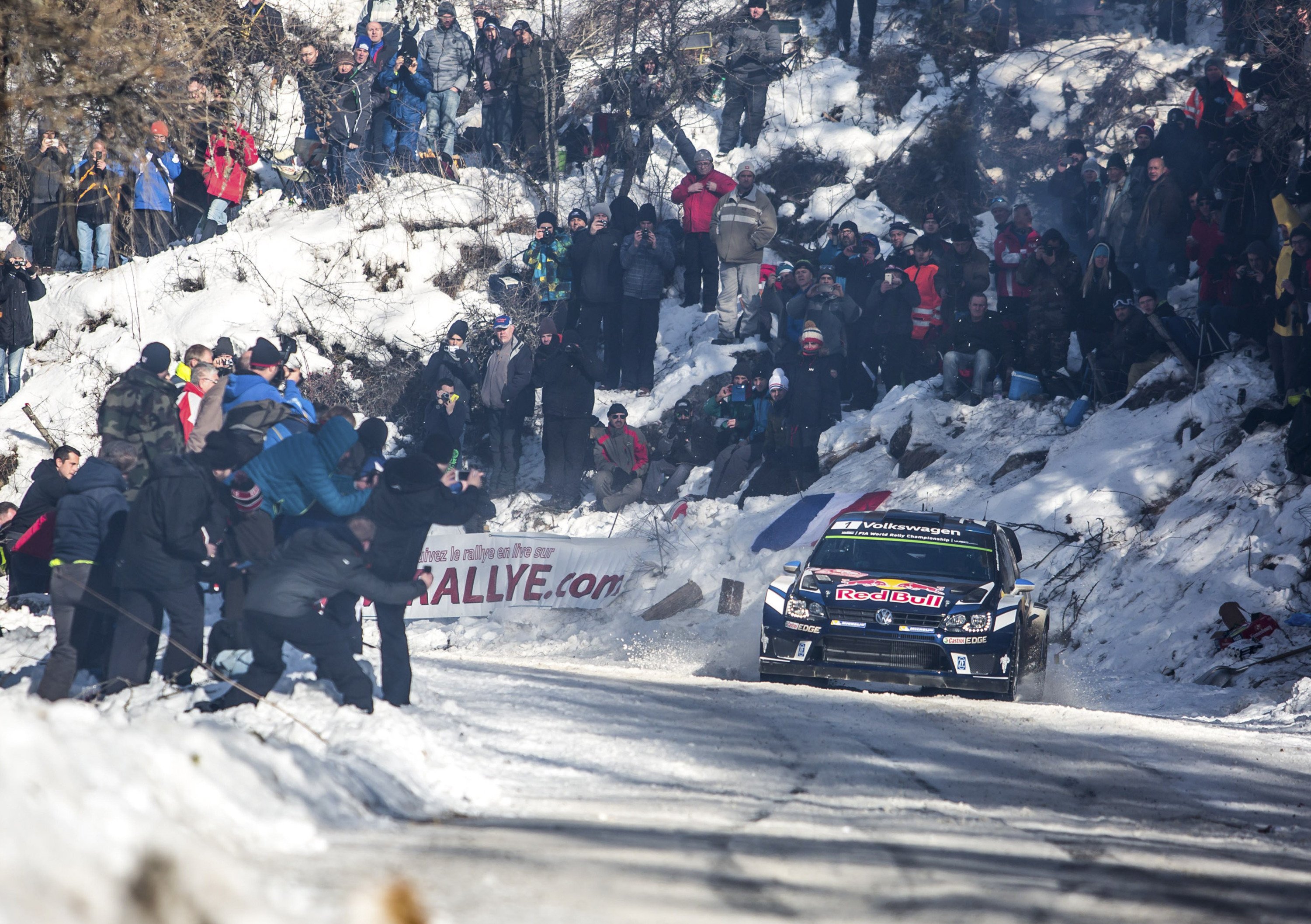 WRC16 Monte-Carlo. Ogier-Meeke, Duello Stupendo. Poi Ogier (VW) resta solo