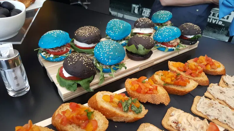 I panini nerazzurri nell'hospitality Pirelli
