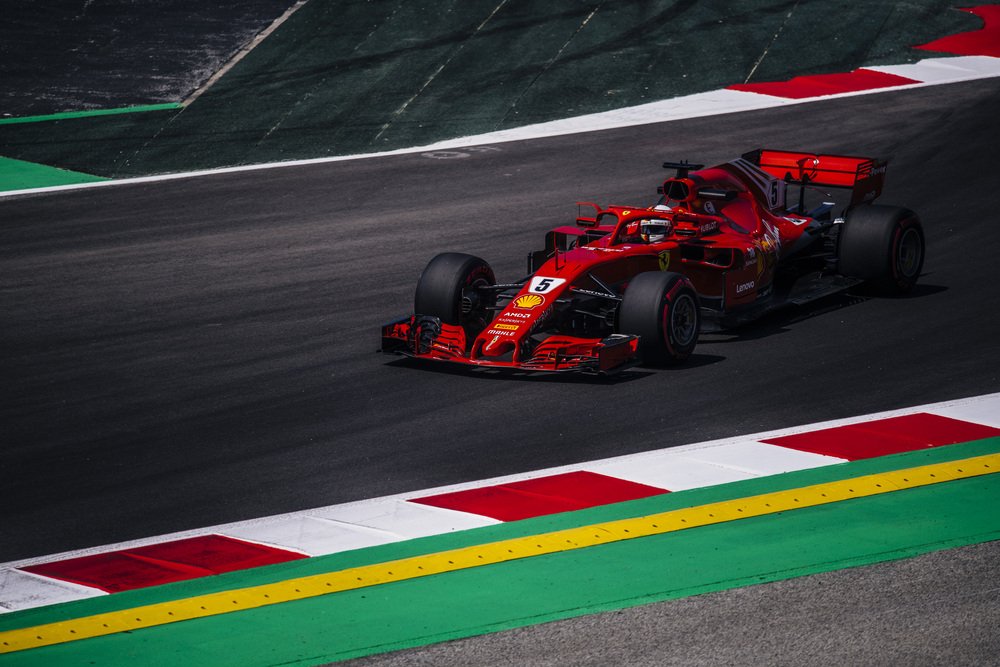 Sebastian Vettel in Spagna si deve accontentare del quarto posto