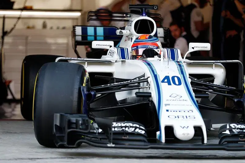 Robert Kubica sulla Williams FW41