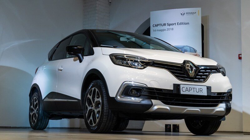 Renault Captur Sport Edition, novit&agrave; in gamma