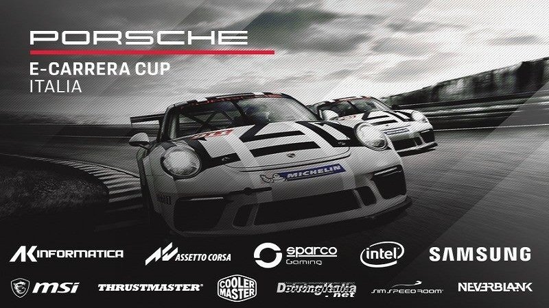 Assetto Corsa, aperte le iscrizioni al Porsche e-Carrera Cup Italia