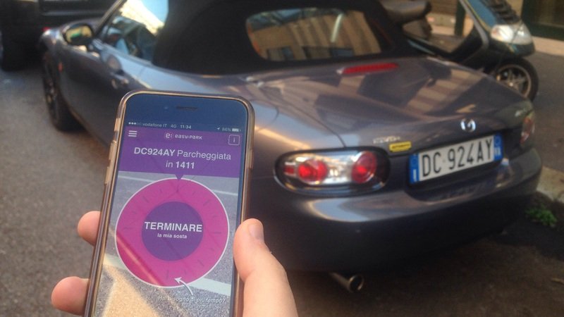 EasyPark, il parcheggio si paga via smartphone: lo abbiamo provato