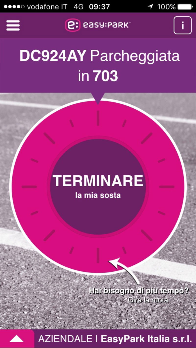 Come appare la App su smartphone