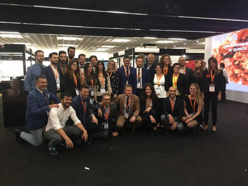 Il team di Quintegia e Collaboratori al completo, dopo le fatiche dell'ADD 2018
