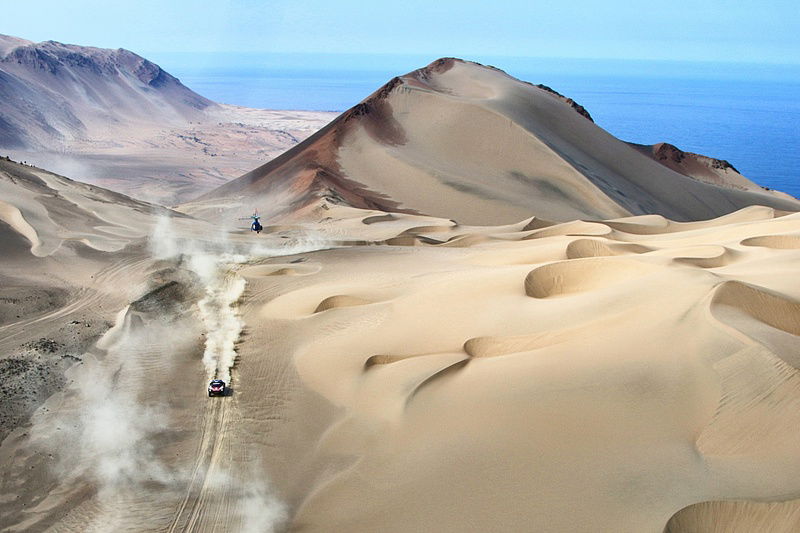 Suggestive immagini peruviane della scorsa edizione della Dakar