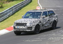 Range Rover SV Coupé, le foto spia