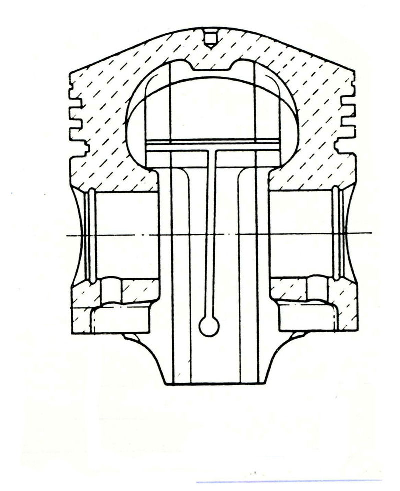 Una soluzione che ha avuto una apprezzabile utilizzazione in passato prevedeva la realizzazione di un &ldquo;intaglio termico&rdquo; nel mantello del pistone