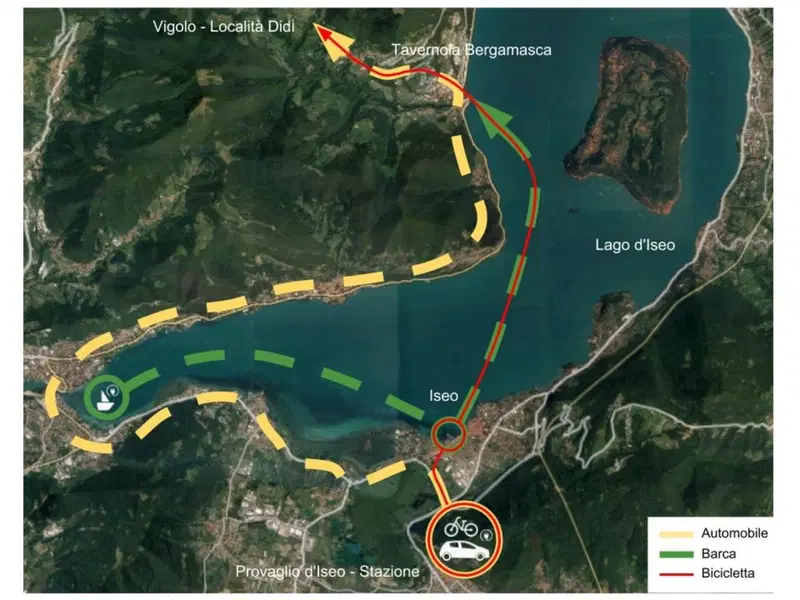 Il percorso, andata e ritorno, ha impegnato auto e bici lungo una salita con punte del 25%, mentre la barca &egrave; stata accesa per pi&ugrave; di quattro ore, rimanendo con il 70% ancora di carica. Leaf &egrave; tornata con pi&ugrave; della met&agrave; della carica e Mao, il ciclista, &egrave; quello che giunti alla malga, ha mangiato meno di tutti. Non sembra che l'autonomia si sia rilevata un problema