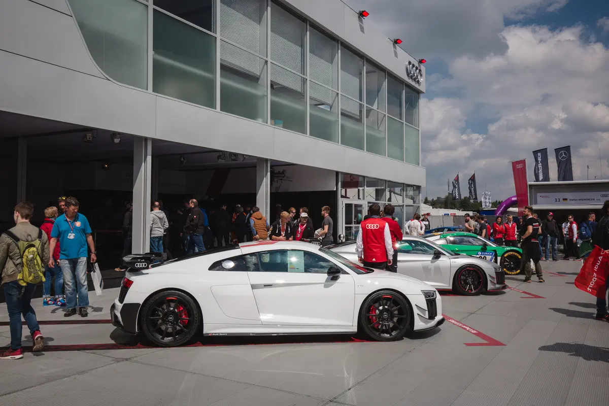 Alla 24H del Nurburgring con Audi Sport. Altro che F1 [Video] (9)