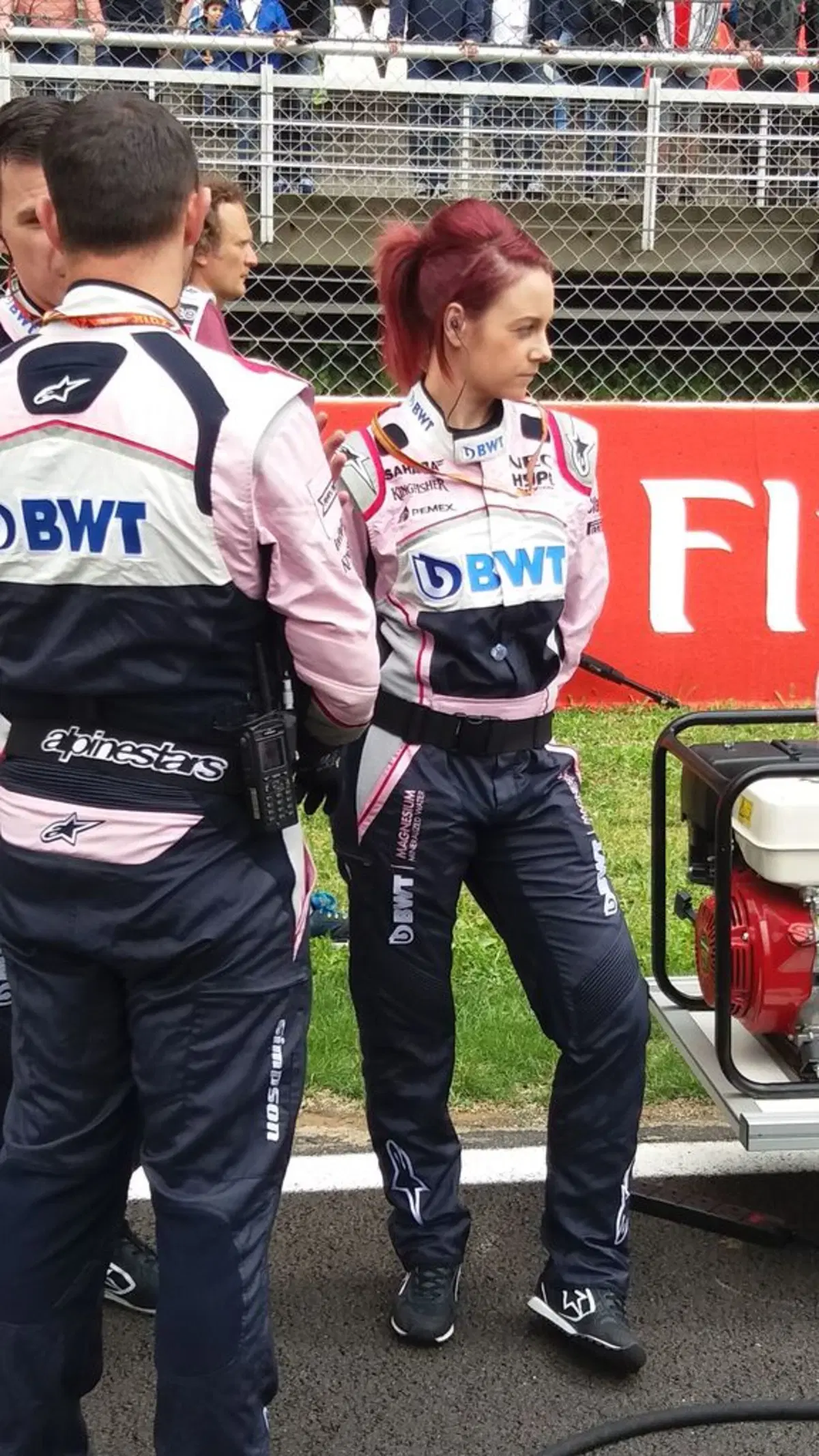 F1, ecco le vere grid girl, le meccaniche Force India Michelle e Emilie (2)