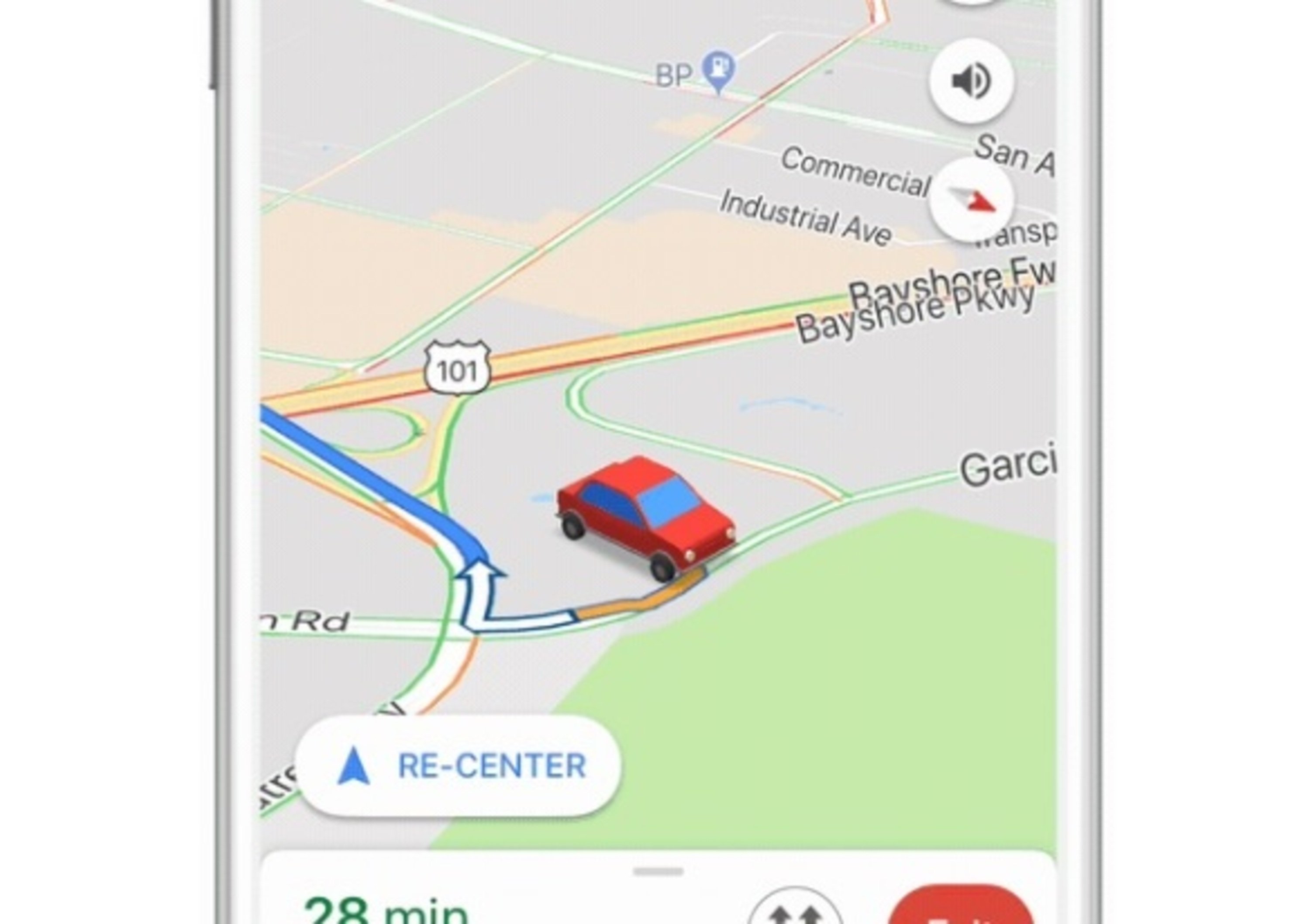 Google Maps, come attivare l&#039;indicatore auto 3D sul navigatore