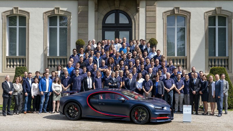 Bugatti Chiron: prodotta la numero 100
