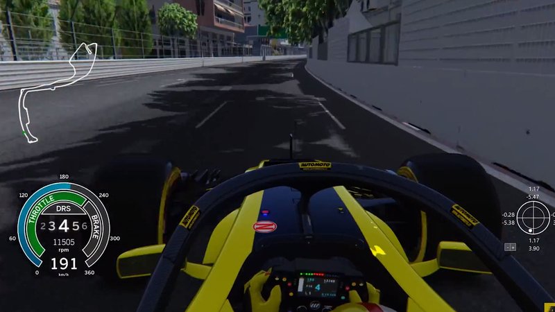 F1, GP Monaco 2018: un giro a Montecarlo sul simulatore Assetto Corsa [Video]