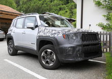 Jeep Renegade restyling, le foto spia