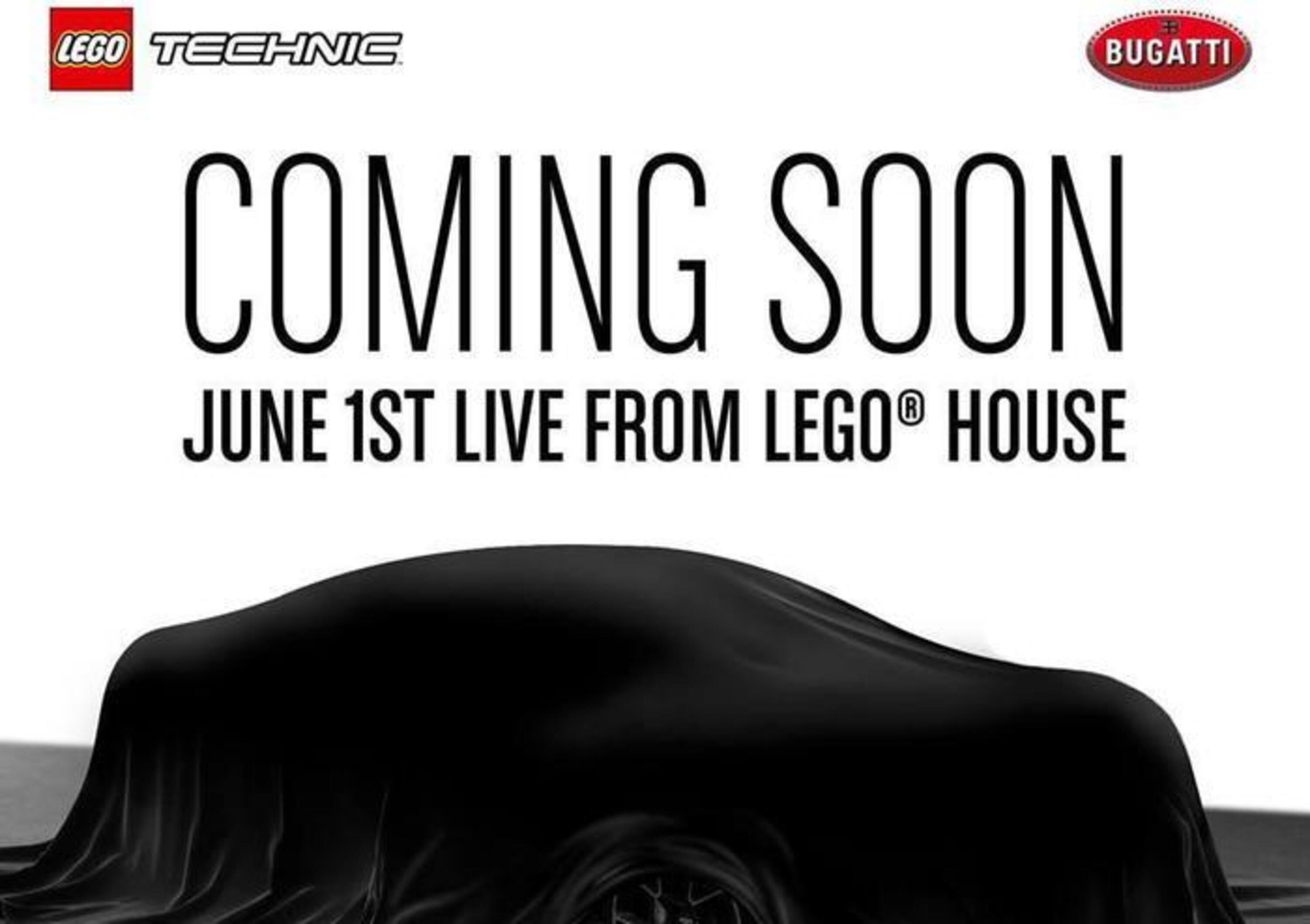 Bugatti Chiron, in arrivo la versione 1:8 della Lego