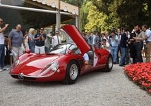 Alfa Romeo 33/2 Stradale vince la Coppa d'Oro al Concorso d'eleganza di Villa d'Este