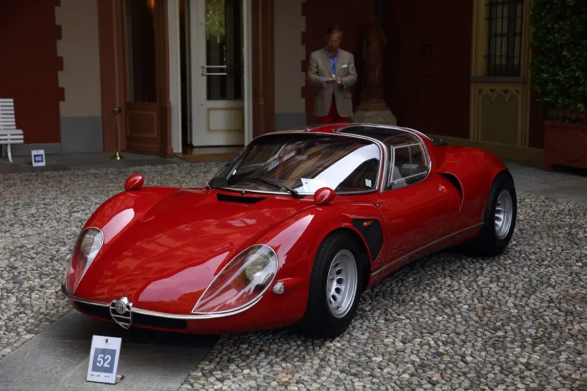 Alfa Romeo 33/2 Stradale vince al Coppa d'Oro al Concorso d'eleganza di Villa d'Este (2)