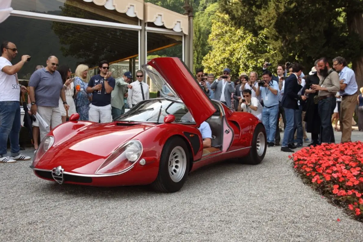 Alfa Romeo 33/2 Stradale vince al Coppa d'Oro al Concorso d'eleganza di Villa d'Este (3)
