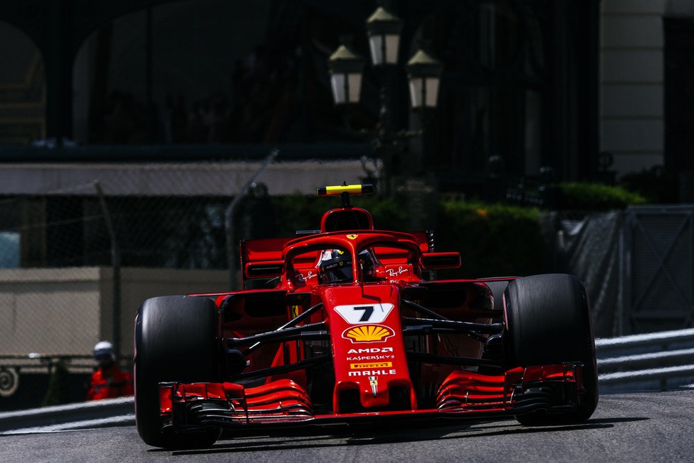 Kimi Raikkonen prender&agrave; il via del GP di Monaco dalla quarta posizione