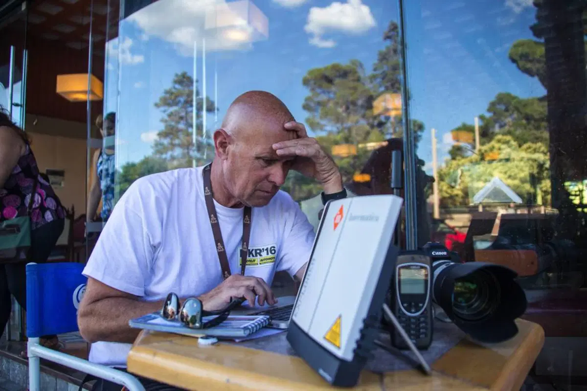 Dakar 2016: Temporary Internet Satellite Café Intermatica (4)