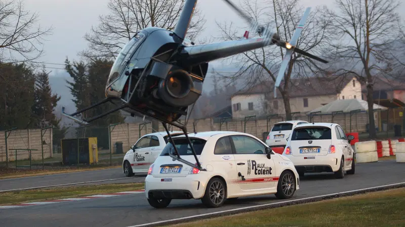 Rally Italia Talent: una giornata sull'Abarth 595 Competizione [Video]