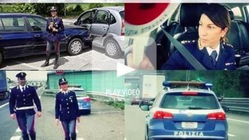 Polizia Stradale in azione: incidente con e senza feriti. Cosa fare [Video]