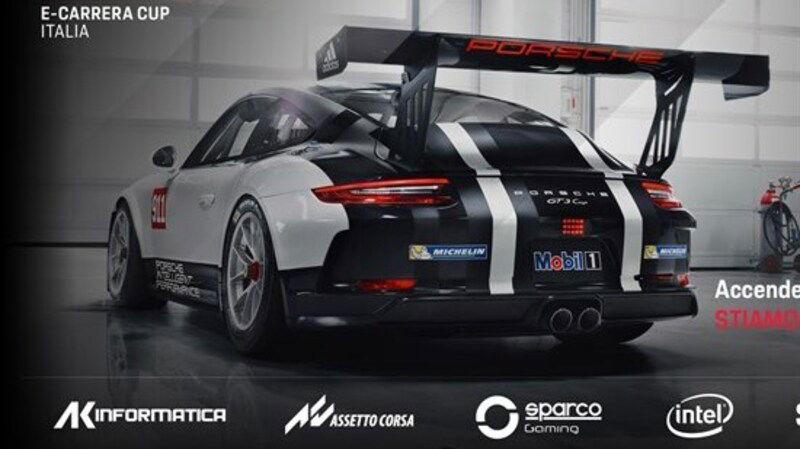 Porsche Carrera Cup Italia eSport, Bonito &quot;the hammer&quot;