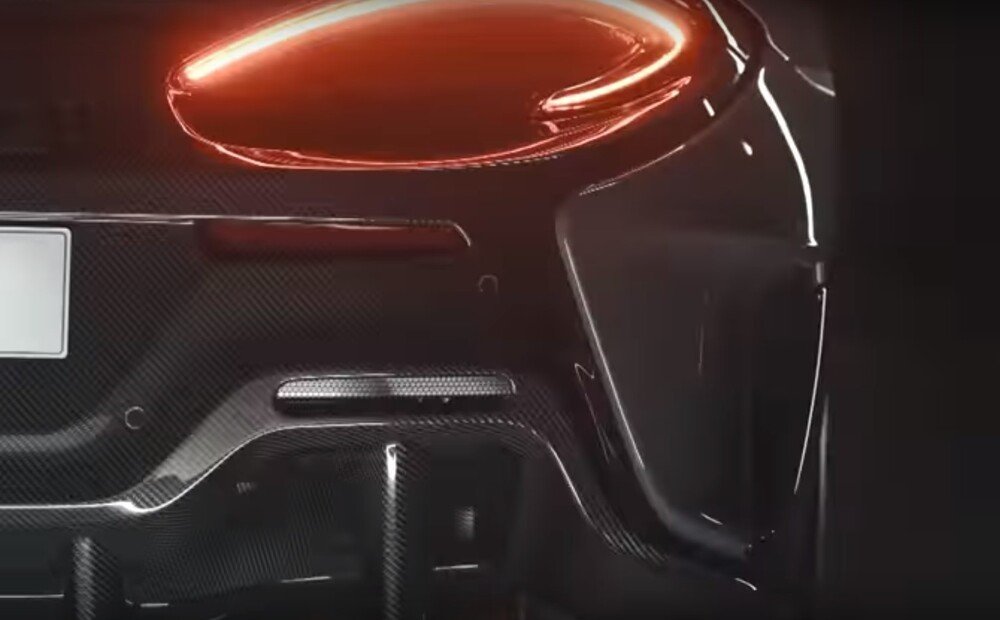 Il posteriore della nuova supercar che sveler&agrave; McLaren