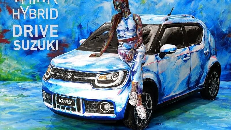 Suzuki Hybrid Art al Parco Valentino Salone Auto Torino 2018, Intervista [video]