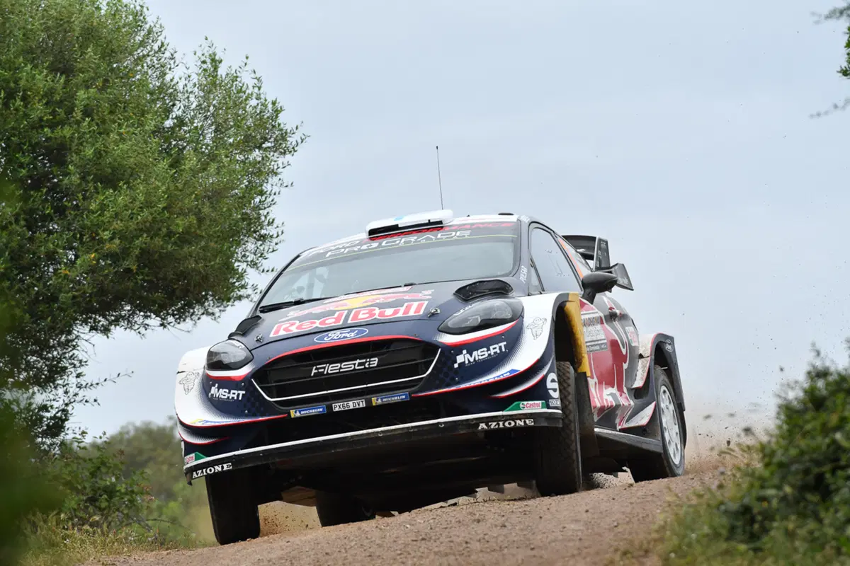 WRC18 Italia Sardegna. Latvala Shakedown, Ogier Ittiri Show. Partiti! (4)