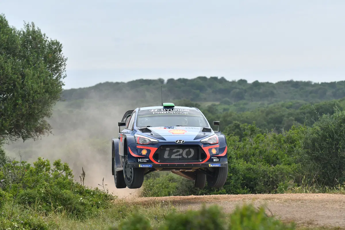 WRC18 Italia Sardegna. Latvala Shakedown, Ogier Ittiri Show. Partiti! (10)
