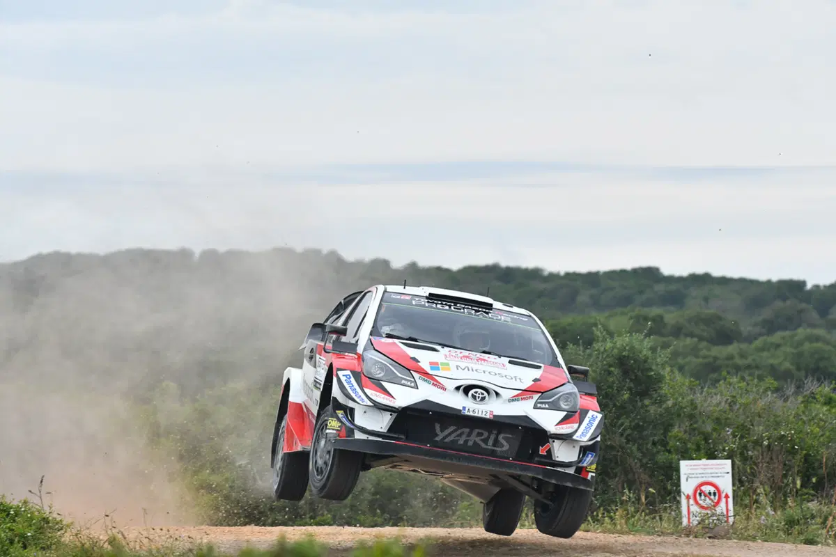 WRC18 Italia Sardegna. Latvala Shakedown, Ogier Ittiri Show. Partiti! (11)