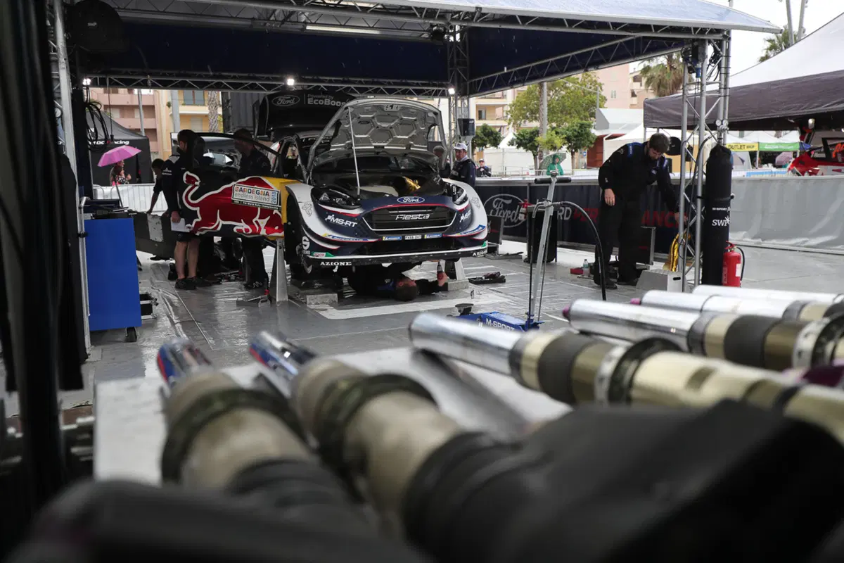 WRC18 Italia Sardegna. Latvala Shakedown, Ogier Ittiri Show. Partiti! (15)