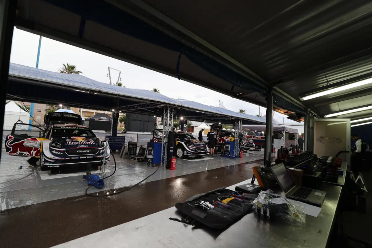 WRC18 Italia Sardegna. Latvala Shakedown, Ogier Ittiri Show. Partiti! (19)