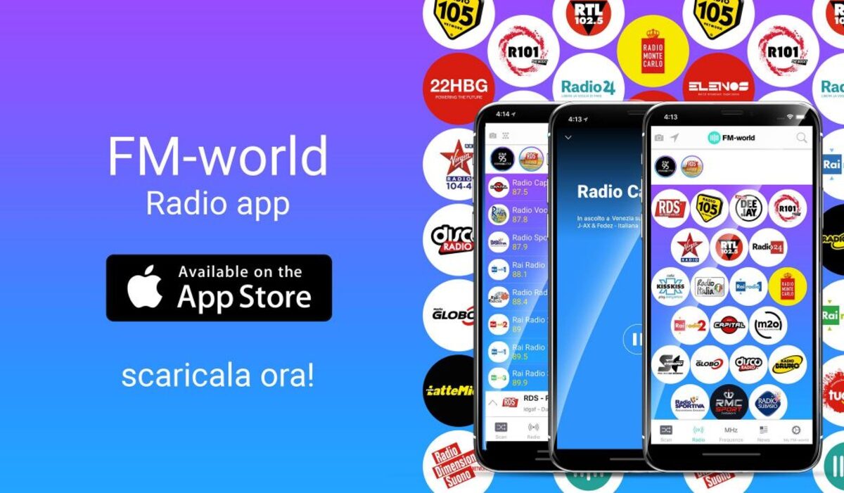 FM-world, nuova interfaccia per connettersi con il mondo della radio - News  