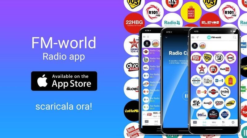 FM-world, nuova interfaccia per connettersi con il mondo della radio