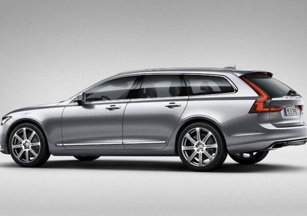 Volvo V90: le prime immagini