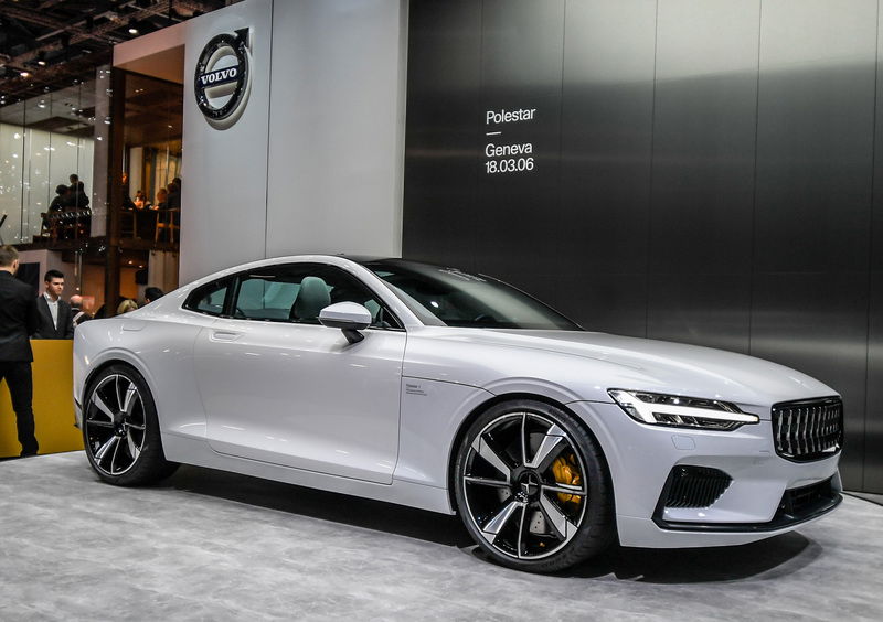 Polestar 1, in azione al Festival of Speed di Goodwood