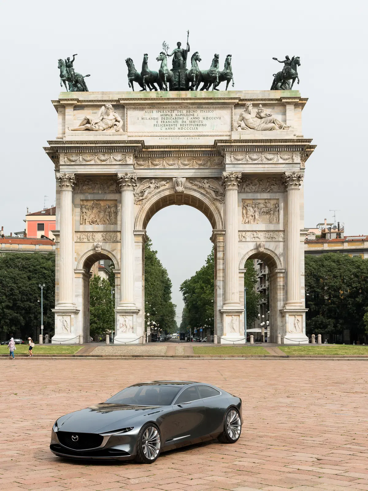 Mazda Vision Coupé a Milano, con il nuovo stile artistico della Casa giapponese [video] (8)