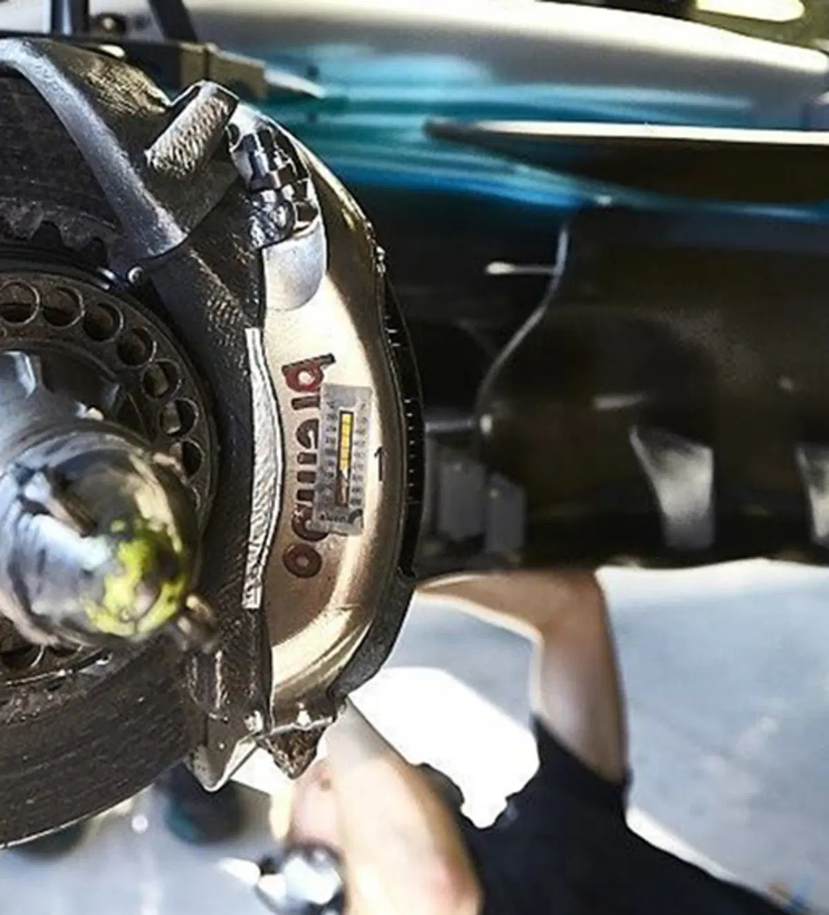 Evoluzione tecnica Formula 1, Frenata: 2008 Vs 2018 (6)