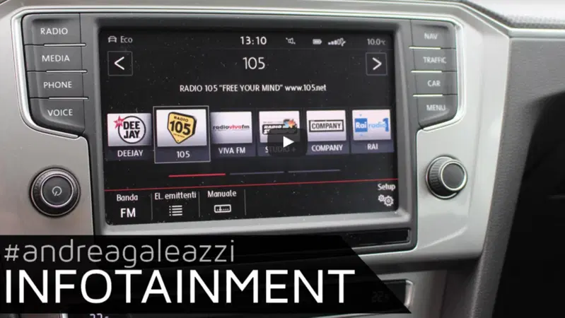  Volkswagen Passat AllTrack: il focus sull'infotainment [Video]