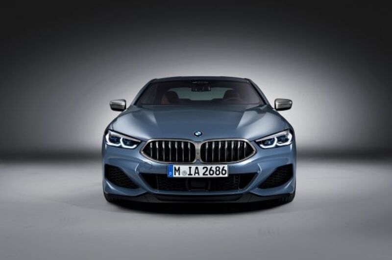 I fari led sono i pi&ugrave; sottili di qualunque BMW mai prodotta, sulla nuova Serie 8